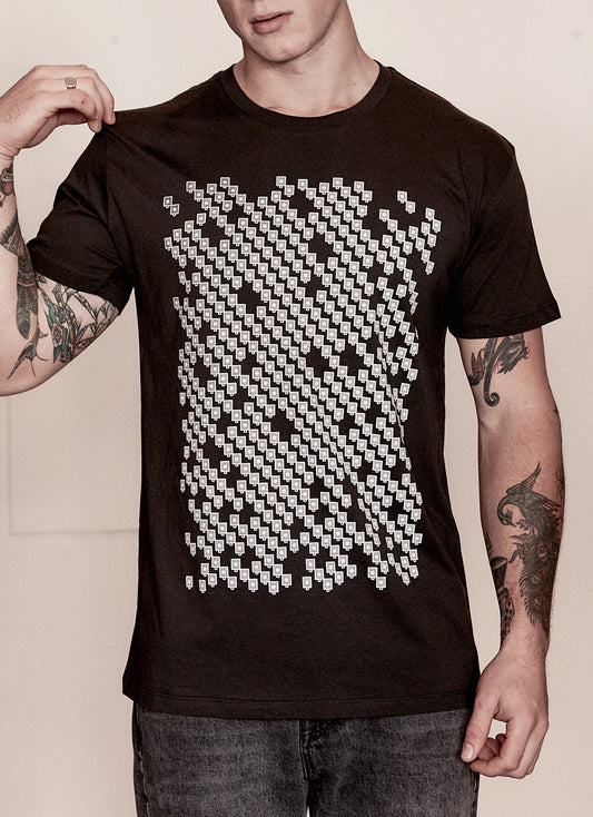 Caps T-Shirt - Charcoal